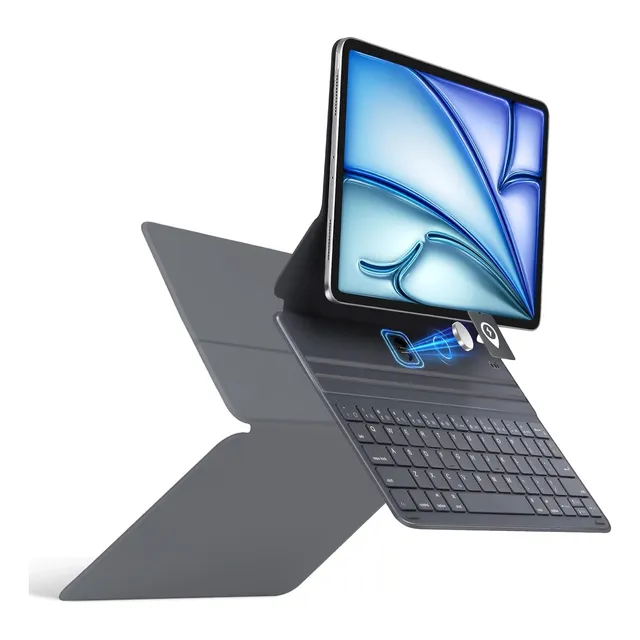 Funda Magnétic Con Teclado Para iPad 10th/11th Sin Carga Ñ