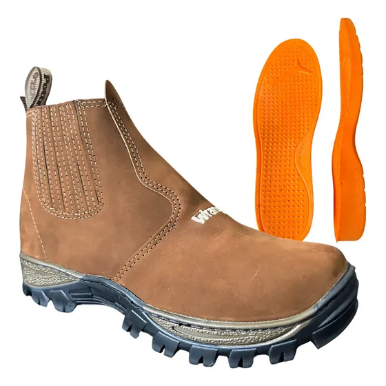Botina Bota Masculina Couro Legitimo Trabalho Wrangler