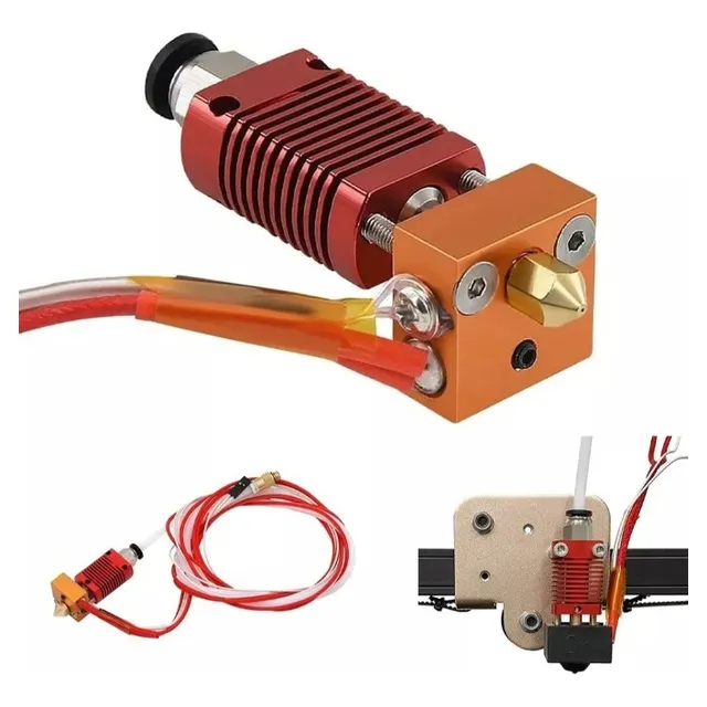 Bloque Aluminio 24v40 Para Ender 5 Impresora 3d Kit Hot End