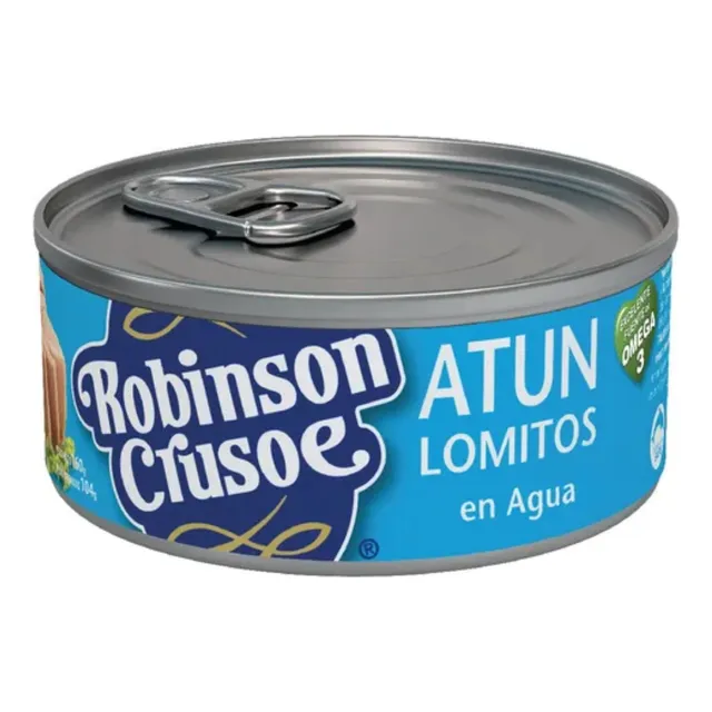 Atún Lomitos En Agua Abre Fácil Robinson Crusoe 160 g