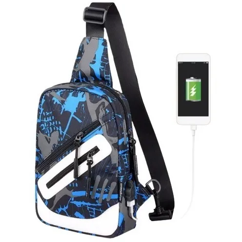 Bolso De Pecho Cruzado Usb 2022