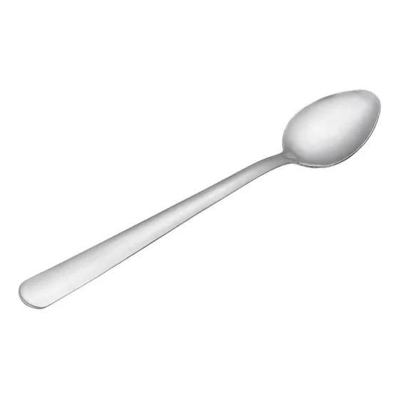 12 Cuchara Te Helado Grosseto Asa Larga Acero 18 0