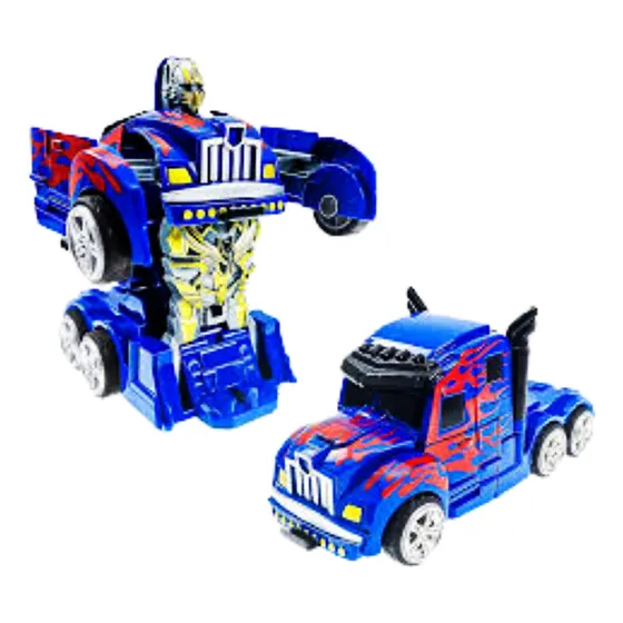 Camion Transformable Robot De Impulso Juguete Optimus Prime