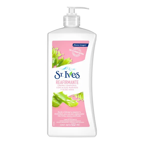 Crema para cuerpo St. Ives Reafirmante en dosificador 532mL