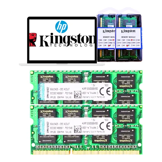 Kit Memória Ram Kingston Note Hp Pavillion Dv7 16gb (2x8gb)