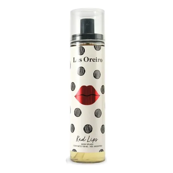 Body Splash Las Oreiro Red Lips 100 Ml Mujer
