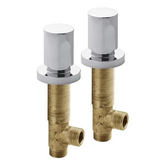 Llave Paso Agua Fv Oregon Lateral Par 19mm Cromo 0210.0/18