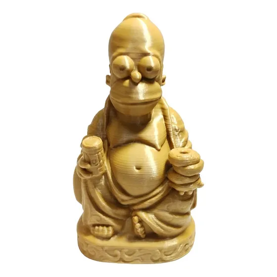 Action Figure Pop Art Homer Buda Simpsons 3d