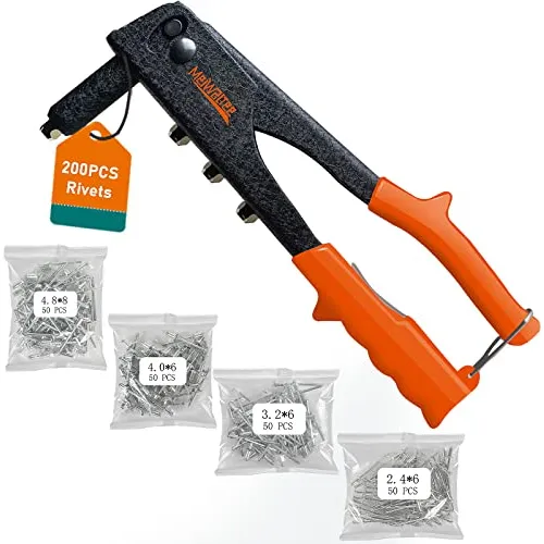 Remachadora, Kit Profesional De Remachadora De Golpe 20...