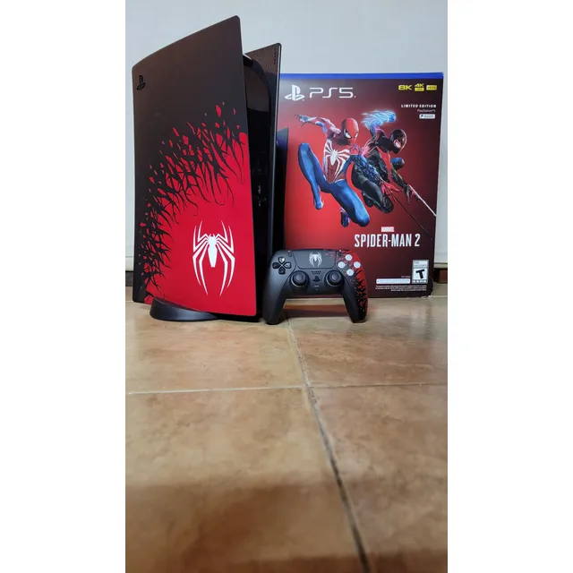 Sony Playstation 5 Spider-man 2 Limited Edition Rojo