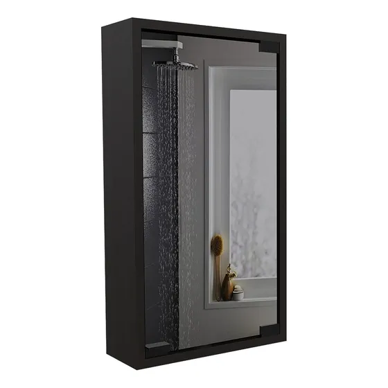 Gabinete De Baño Merlo Wengue 