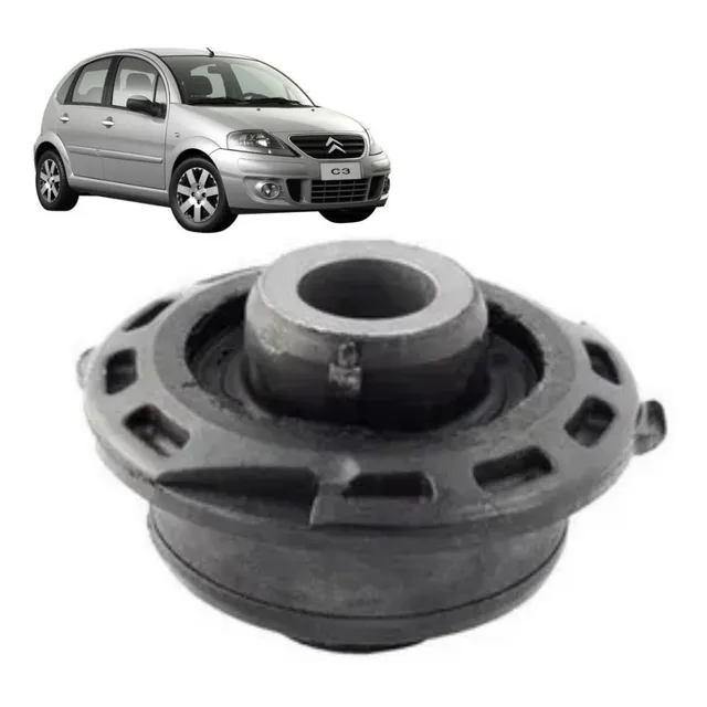 Bucha Bandeja Dianteira - Citroen C3 2002 Até 2012