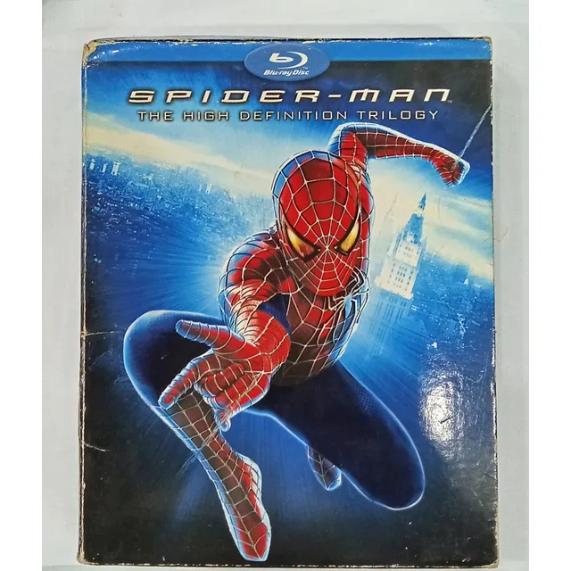 Spider-man. Trilogy. Blu-ray Org Usado. Qqp. Edw.