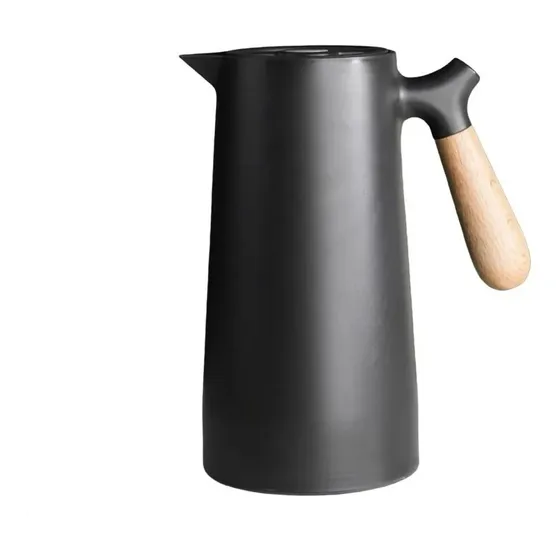 Jarra Termo Estilo Europeo Capacidad De 1 Litro Negro