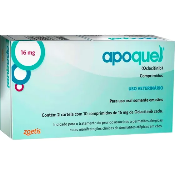 Apoquel 16mg 20 Comprimidos - Zoetis