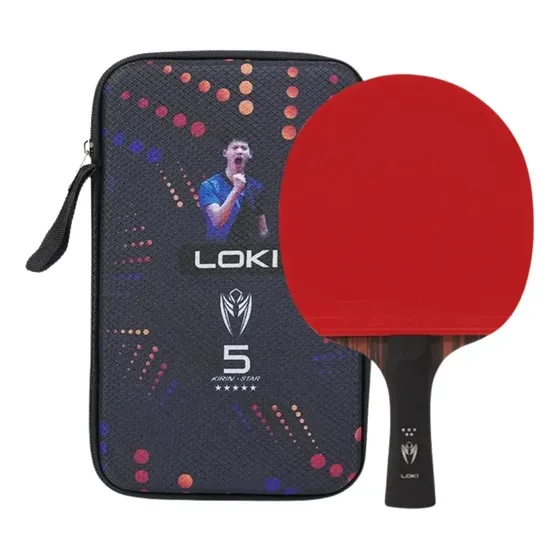 Paleta De Ping Pong Loki 5 Estrellas Tipo de mango tradicional