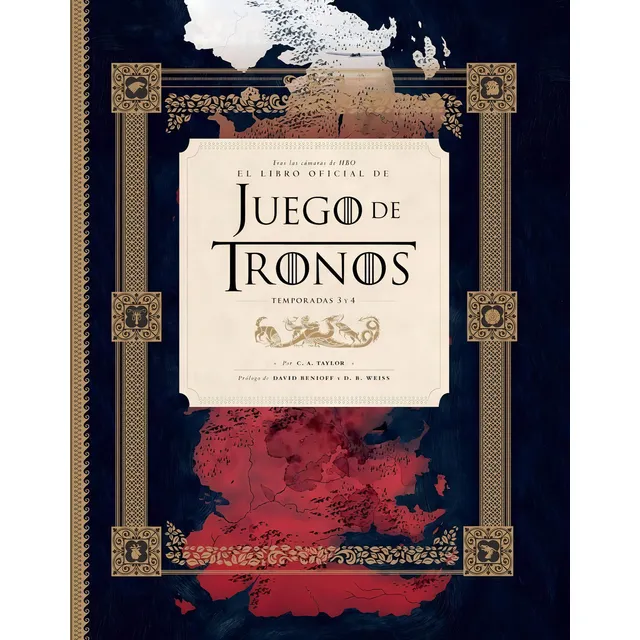 Tras Las Camaras De Hbo: El Libro Oficial De Juego De Tronos