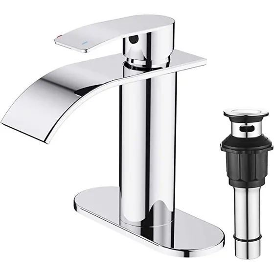 Llave Grifo De Baño Para Lavamanos Desagüe Incluido