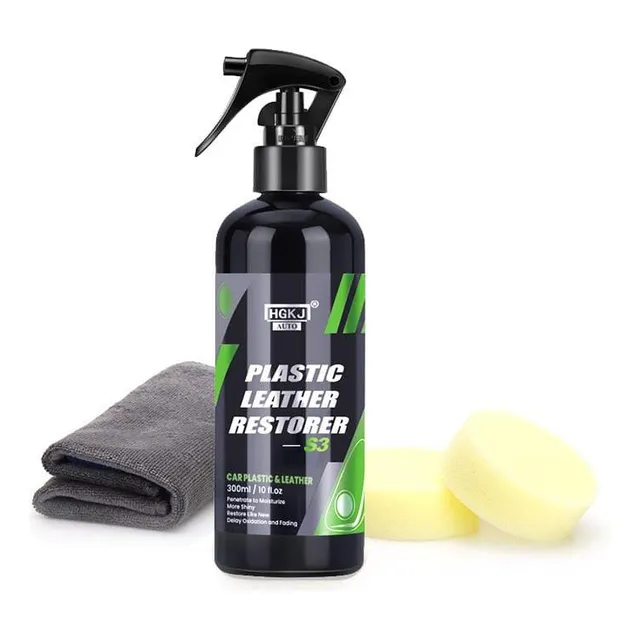 Hgkj S3 Renovador Líquido Negro Original Para Autos