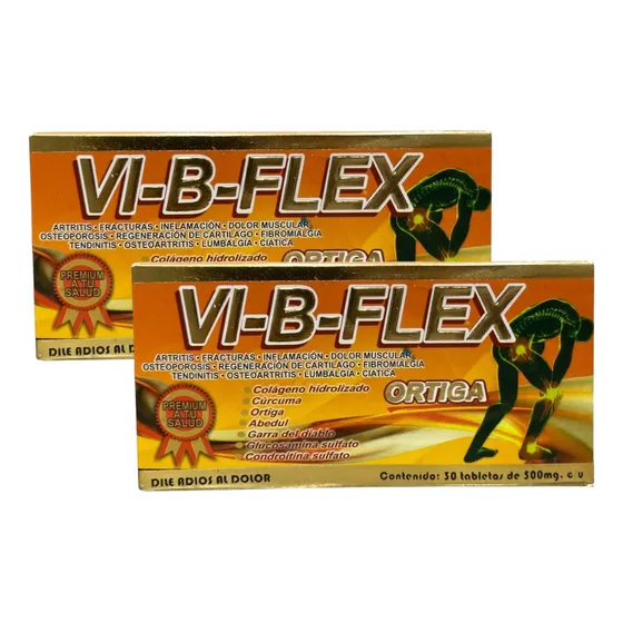 Vi-b-flex Ortiga 30 Tabletas Paquete De 2
