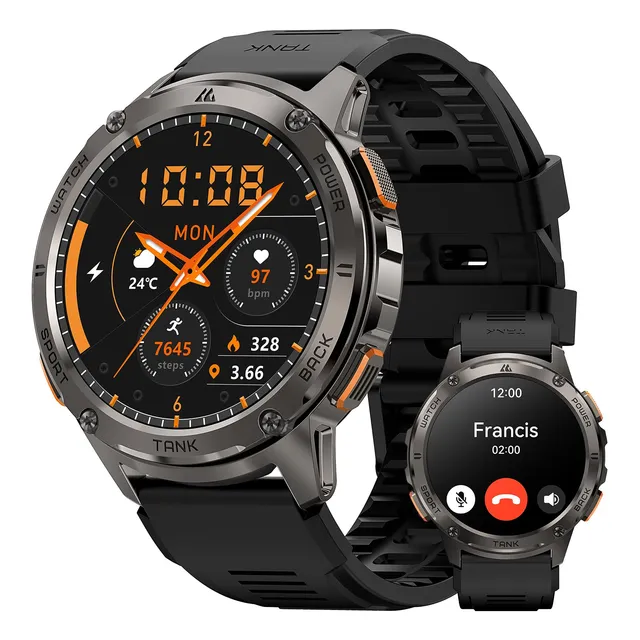 Hidamel Smart Watches For Hombre, 480mah Extra-large 7wb8m