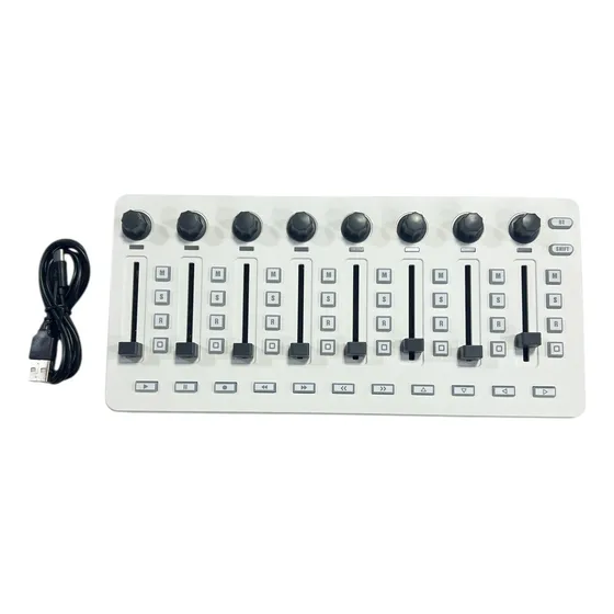 Teclado Controlador Midi Sem Fio M Vave Smc Mixer 43 Botoes