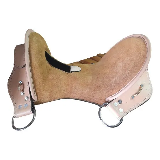 Silla De Caballo Forrada En Cuero Voltiao