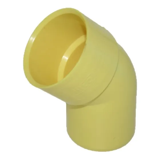 Codo Aguas Negras 2 Pulgadas 45° Pvc  Tubrica