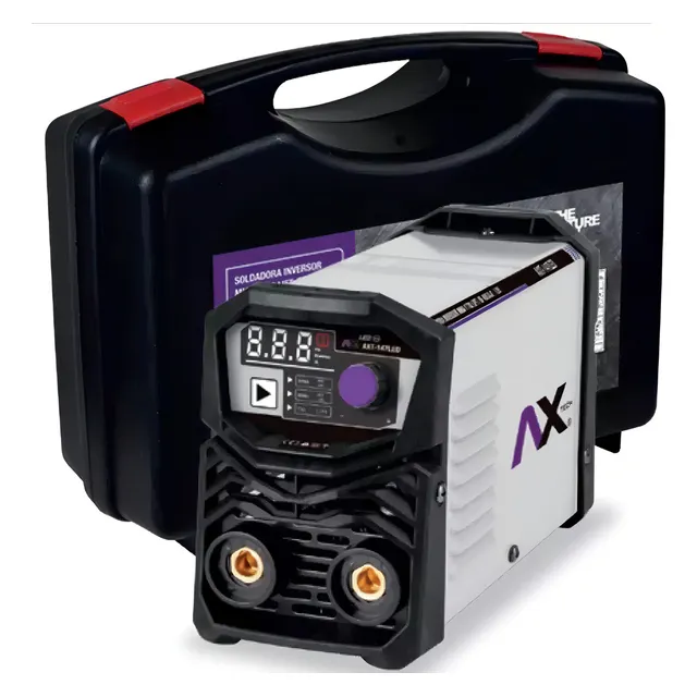 Maquina Soldar Inverter Axtech 110/220v 140a Axt-140tbv Color Gris