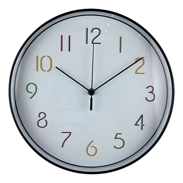 Reloj De Pared Times Tower 30 Cm Azul