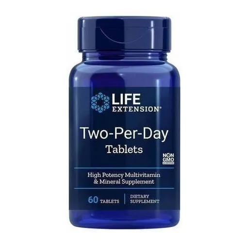Multivitamínico Two per day 60 tabletas Minerales Alta Potencia Y Biodisponibilidad Natural