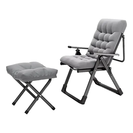 Silla Cama Reclinable Interior Exterior + Posa Pies - El Rey