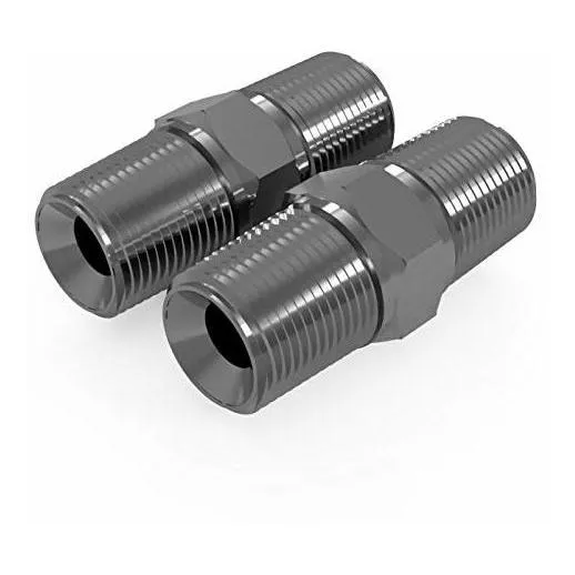 2 Unidad 316 Acero Inoxidable 1 4 Npt Acoplador