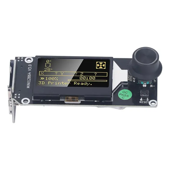 Panel De Control De Pantalla Inteligente Con Gráficos Lcd Pa