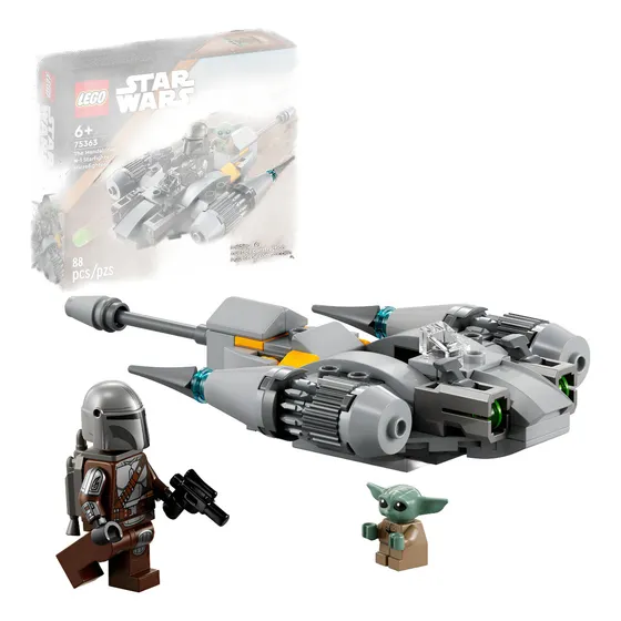 Lego® Star Wars Microfighter: Caza Estelar 88 Piezas 75363 Versión del personaje Microfighter: Caza Estelar N-1 de The Mandalorian