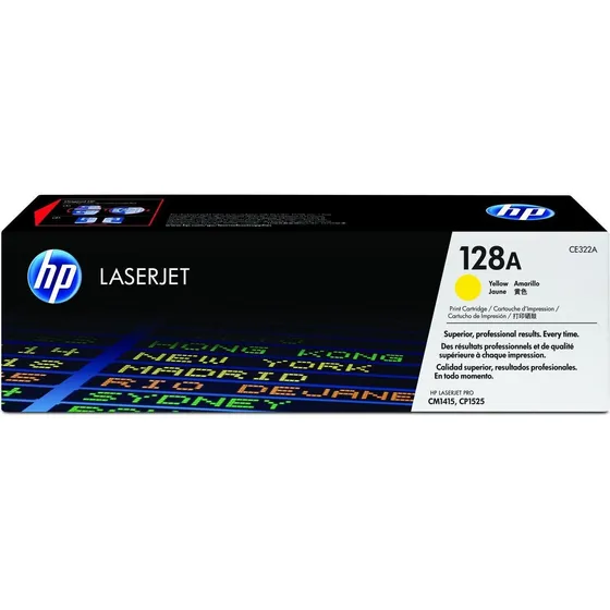 Tóner Hp 128a Amarillo, 1300 Páginas