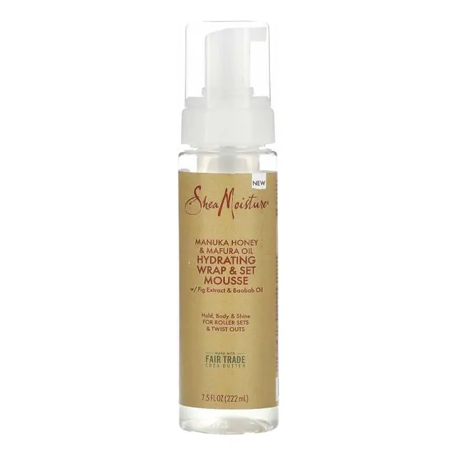 Shea Moisture Hidratante Y Mousse, Peinado 222ml