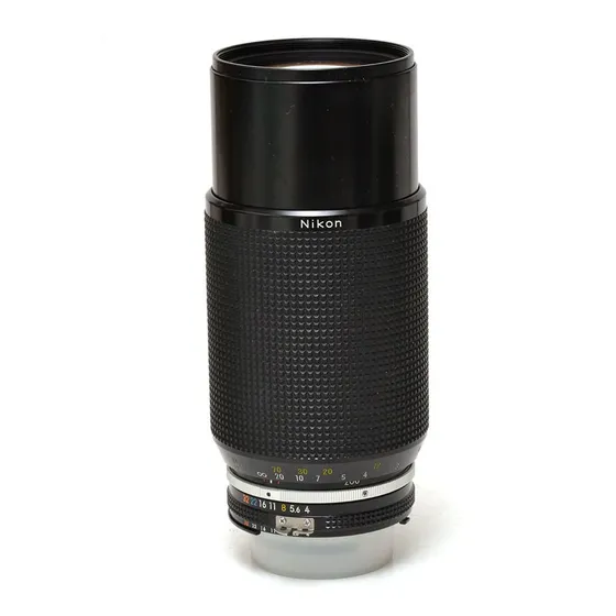 Objetiva Nikon Mf 80-200mm F/4 Ai-s - Usada
