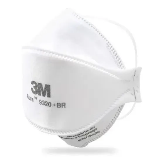 3M respirador Aura 9320 branco 10 unidades