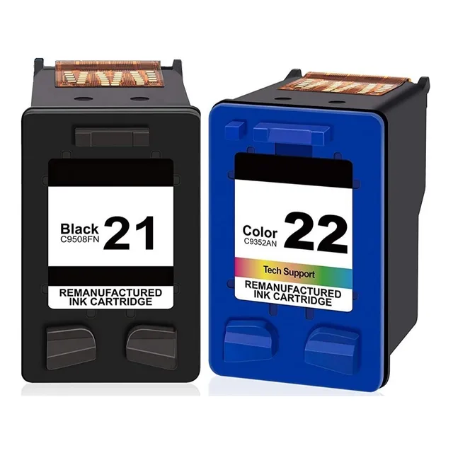 Combo Cartucho Alterantivos Para 21xl Negro + 22xl Color