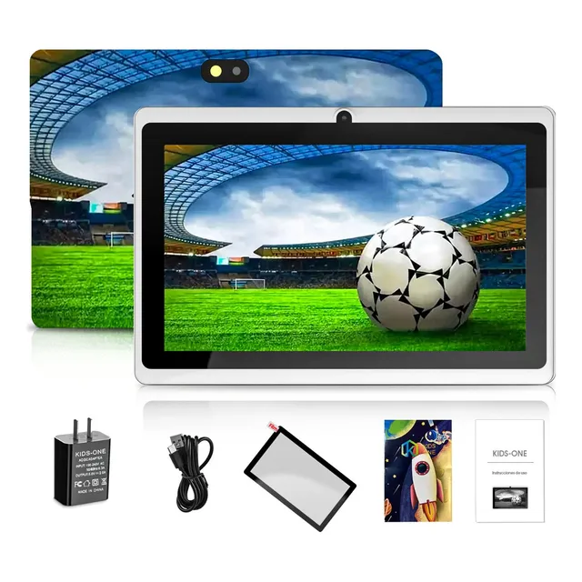 Tablet con funda Beyisoon 7" 16GB color balon de futbol 2GB de memoria RAM