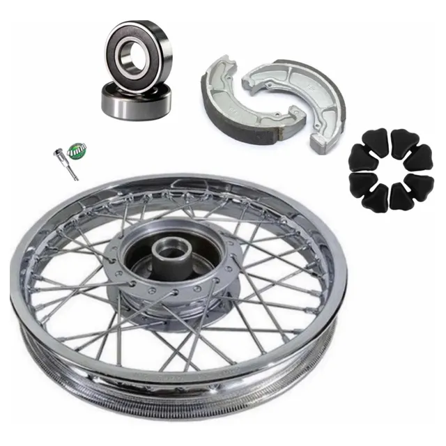 Roda Traseira Titan Fan Cg 150 (todas) Completa(só Instalar)