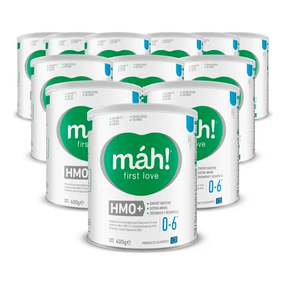 Fórmula Infantil Máh 0-6 Meses Hmo+ 4800g (12 Latas)