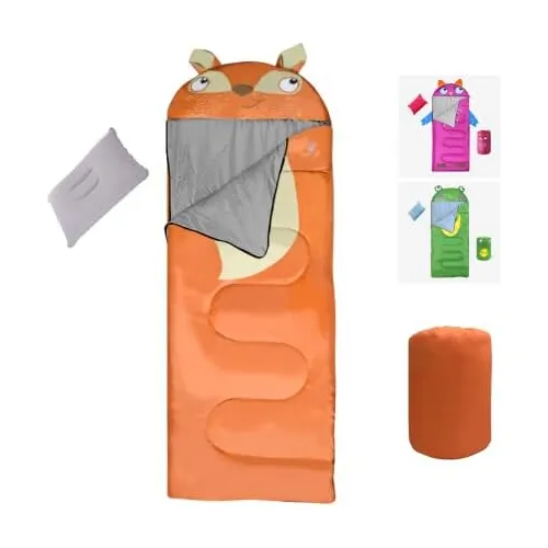 Saco De Dormir Niños Almohada, Clima Cálido Y Frío, ...