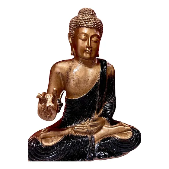 Estatua Buda Artesanal Resina 70cm. Réplica.