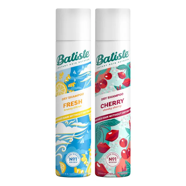 Kit Shampoo Seco Batiste Cherry + Fresh 200ml