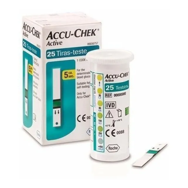 Tirillas Para Glicemia Accu Chek
