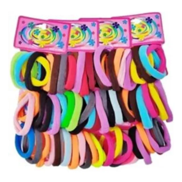 Kit 144 Elásticos Rabicó Borrachinha Xuxinhas Escolar Xuxa