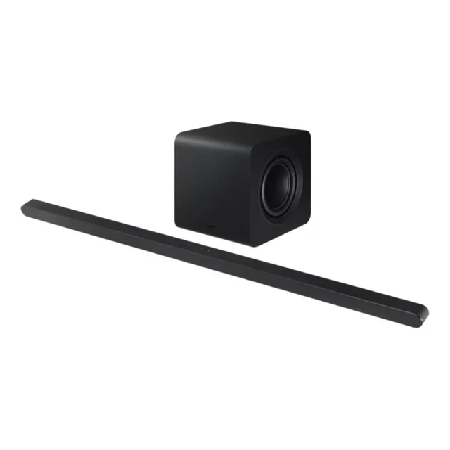 Barra De Sonido Ultradelgada 3.1.2 Negra Sub Woofer Hw-s800d Color Negro Frecuencia 60