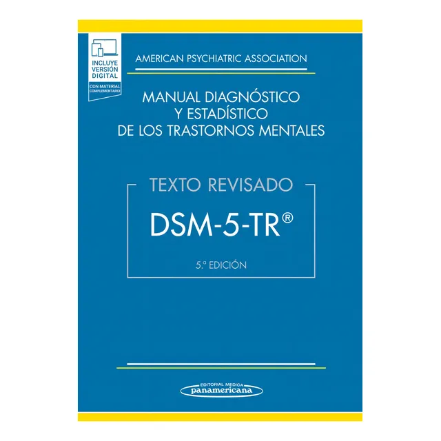 Dsm-5-tr Manual Diagnóstico Y Estadístico De Los Trastornos Mentales De Apa Editorial Médica Panamericana Tapa Blanda Edición 5a En Español 2024
